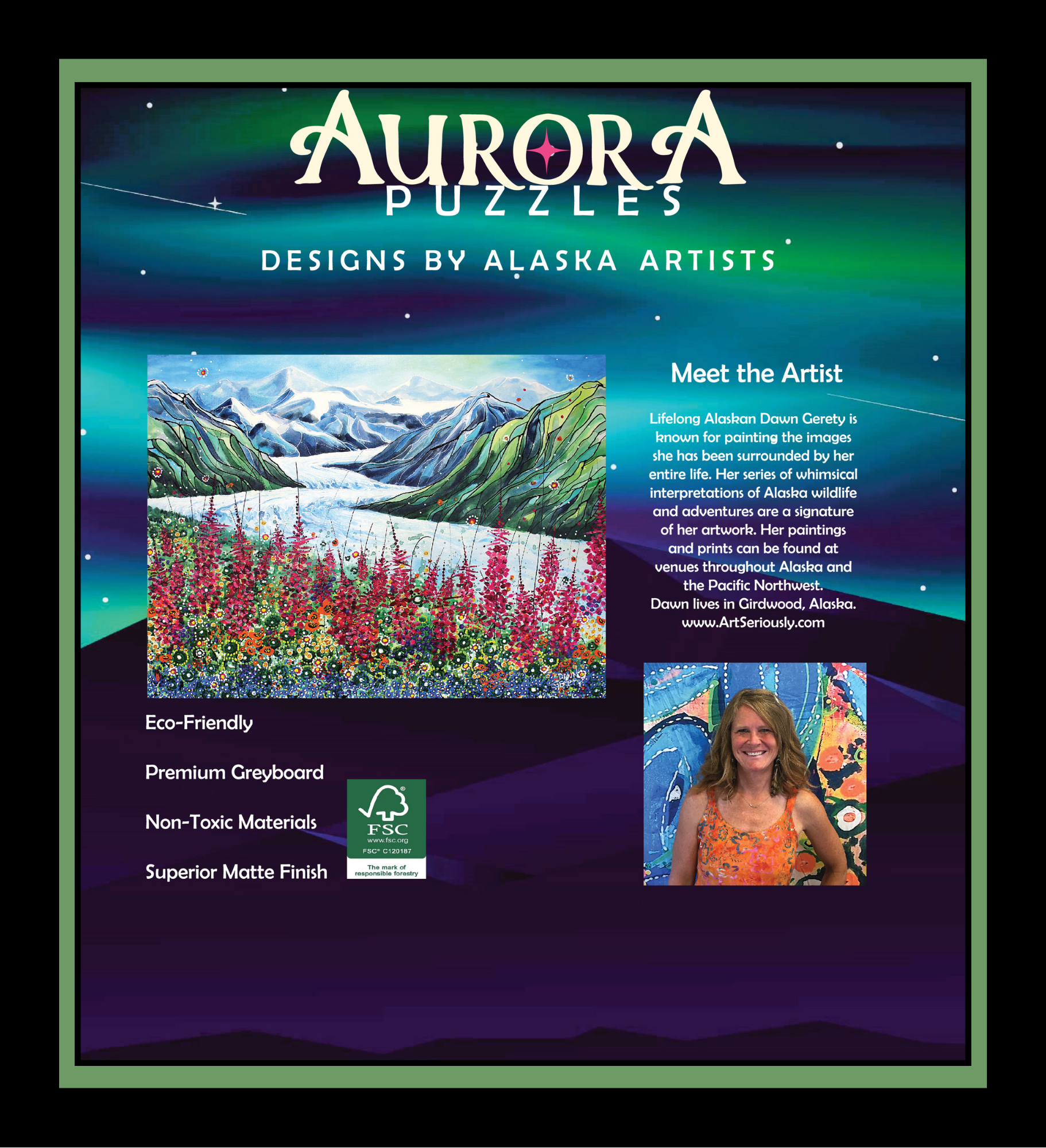 "MATANUSKA GLACIER" 1000 Piece Puzzle