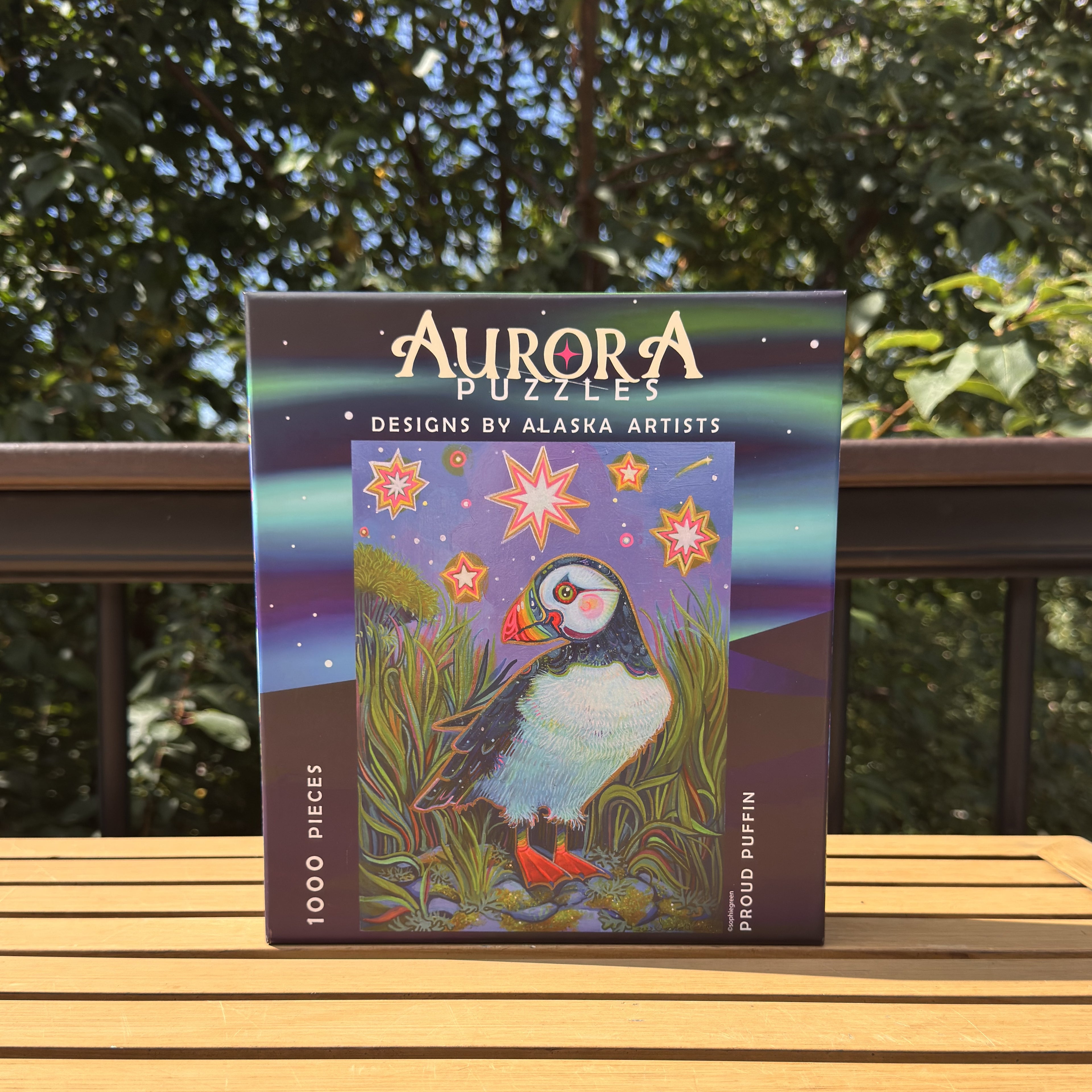 "PROUD PUFFIN" 1000 Piece Puzzle