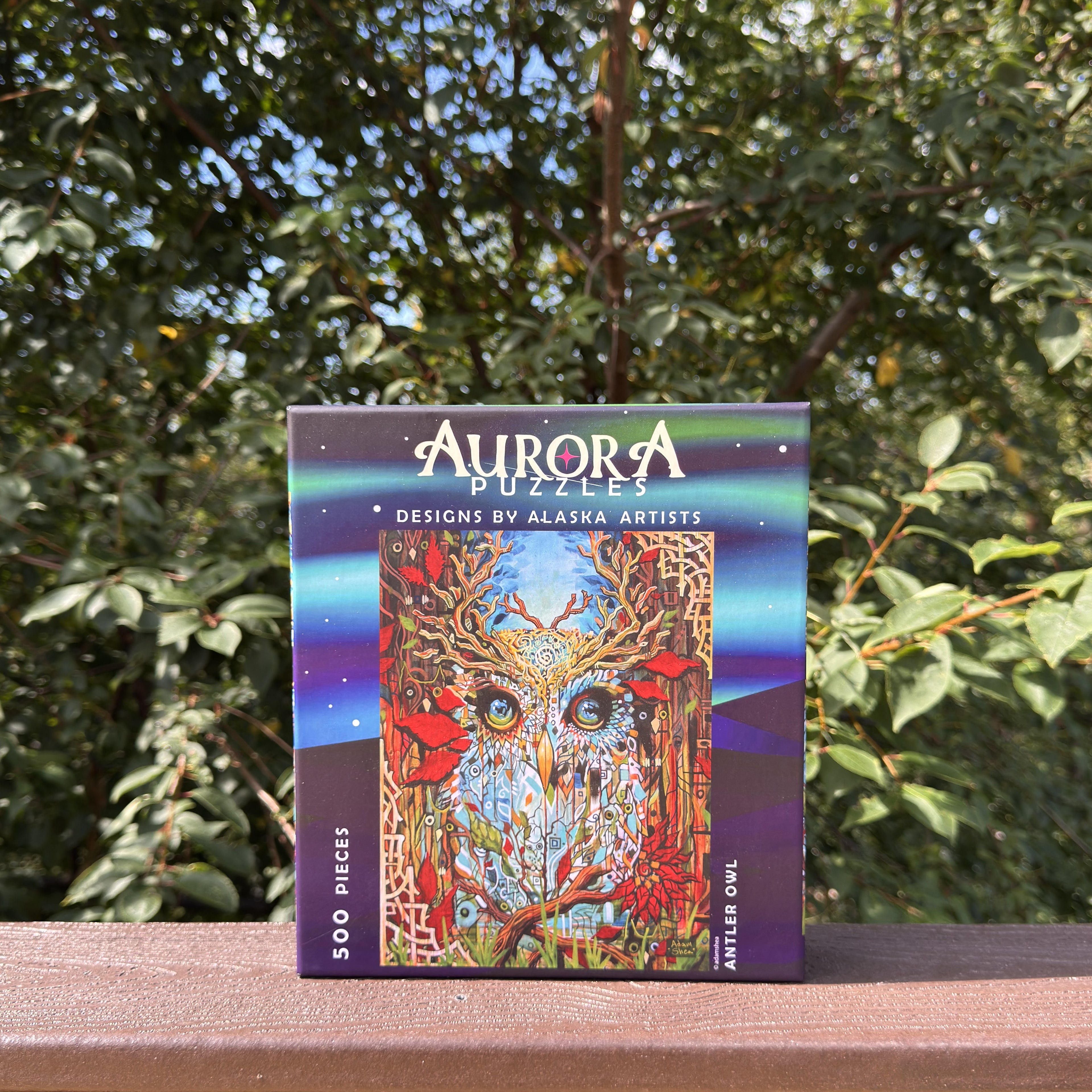 "ANTLER OWL" 500 Piece Puzzle