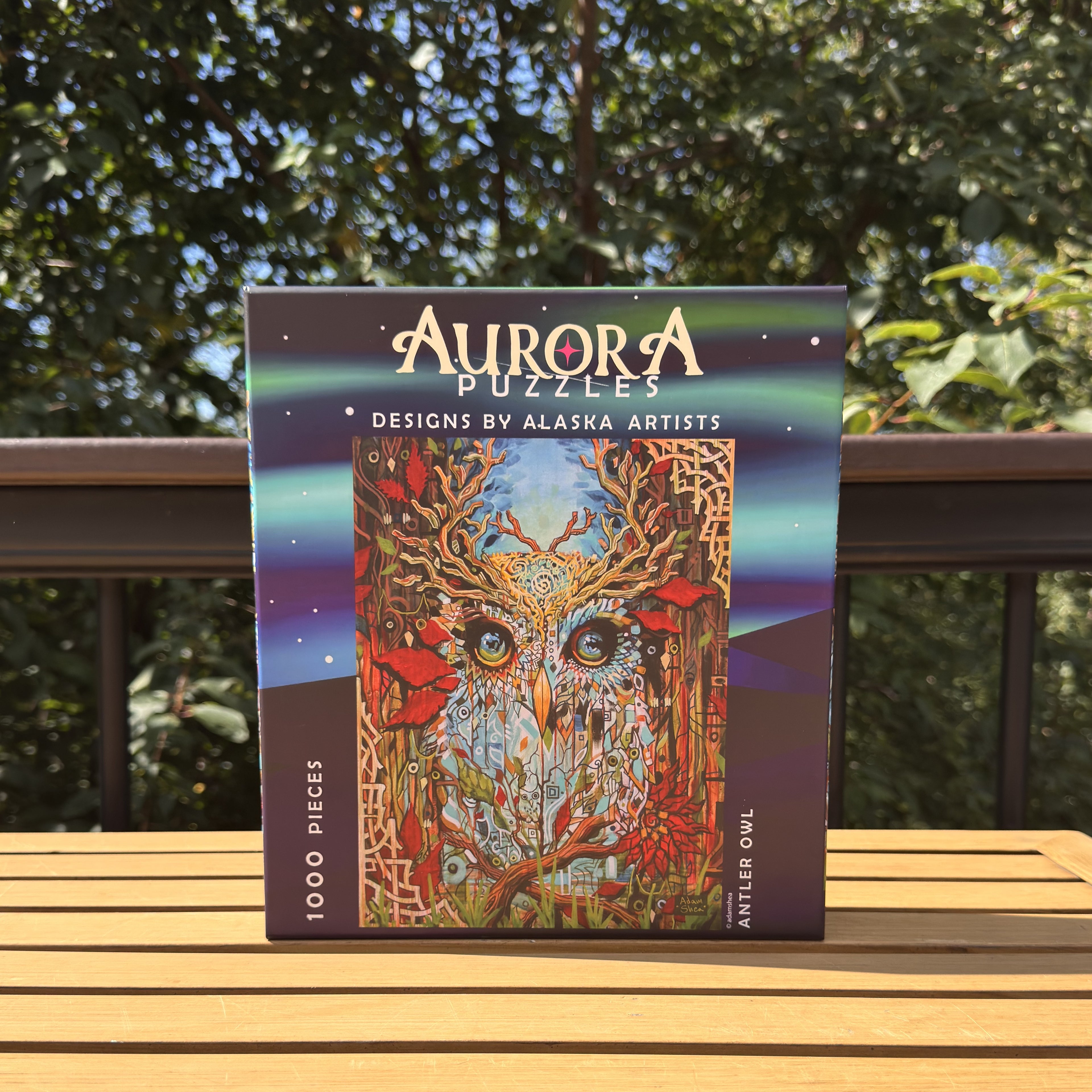 "ANTLER OWL" 1000 Piece Puzzle