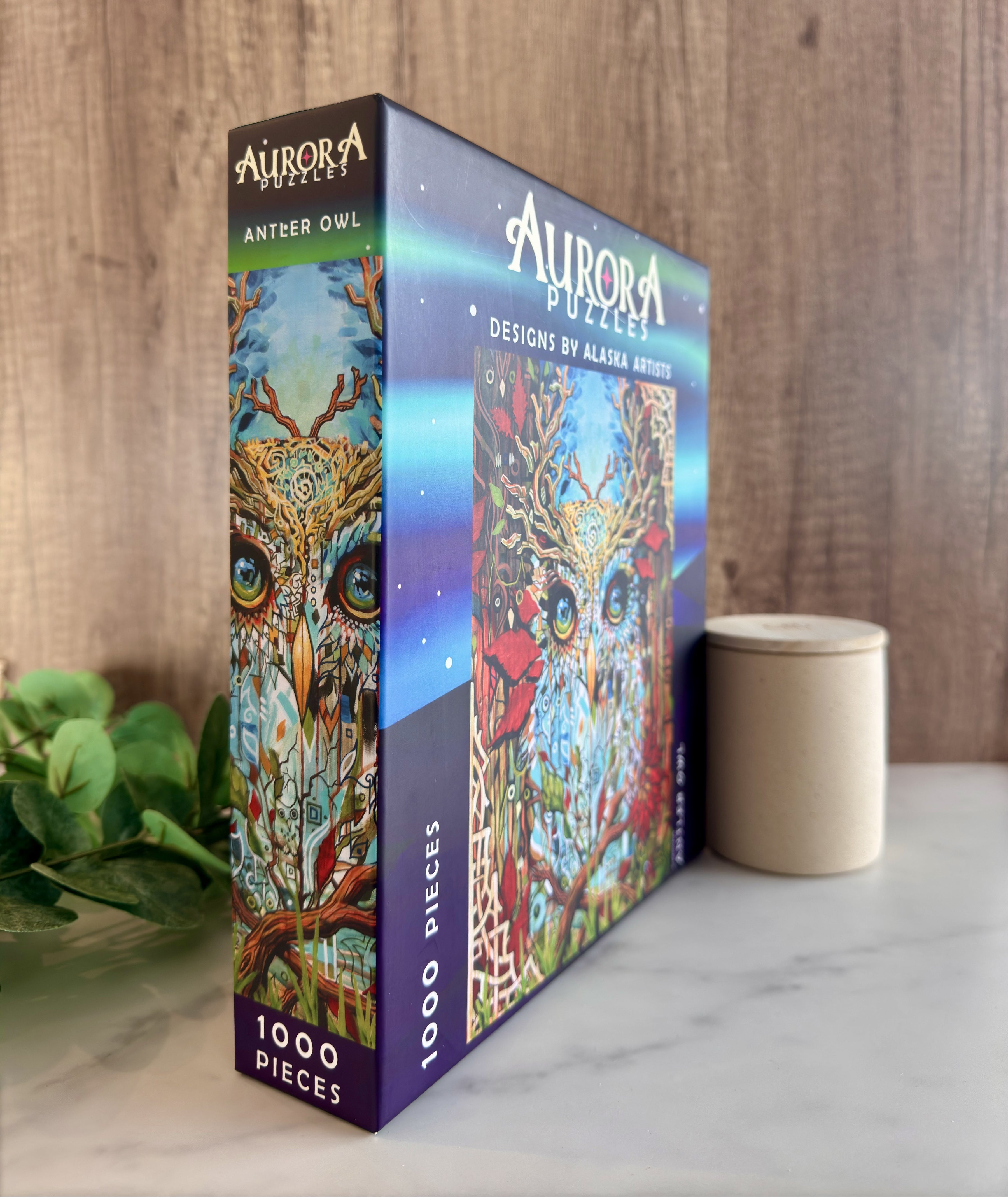 "ANTLER OWL" 1000 Piece Puzzle
