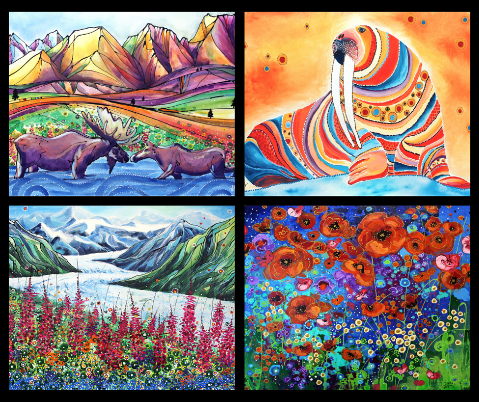 Artist Bundle - Dawn Gerety 4 Puzzles (1000 Pieces)