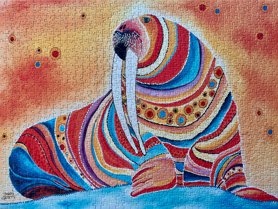 "TIGER OF THE NORTH" 1000 Piece Puzzle