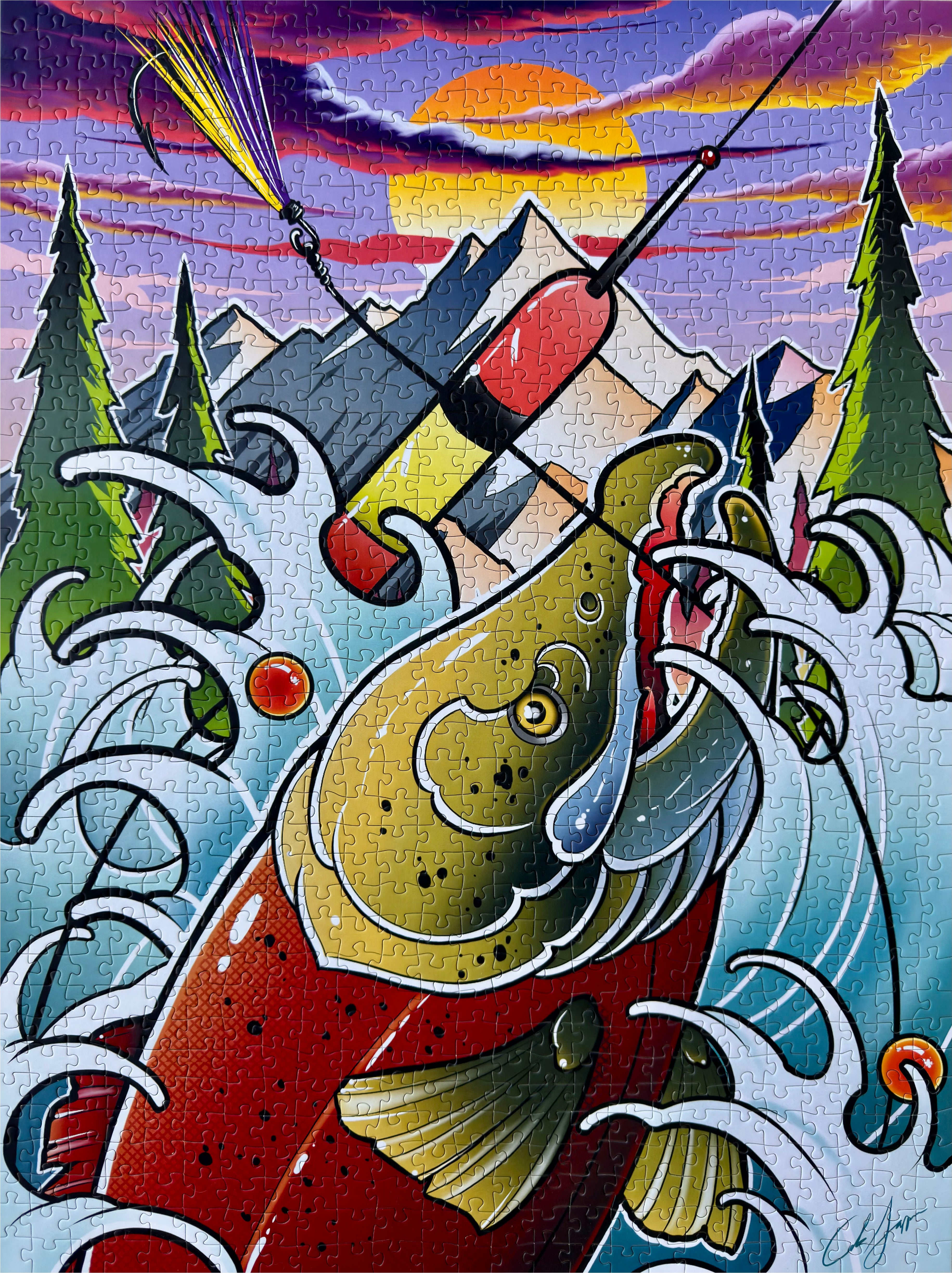 "DETERMINATION" 500 Piece Puzzle