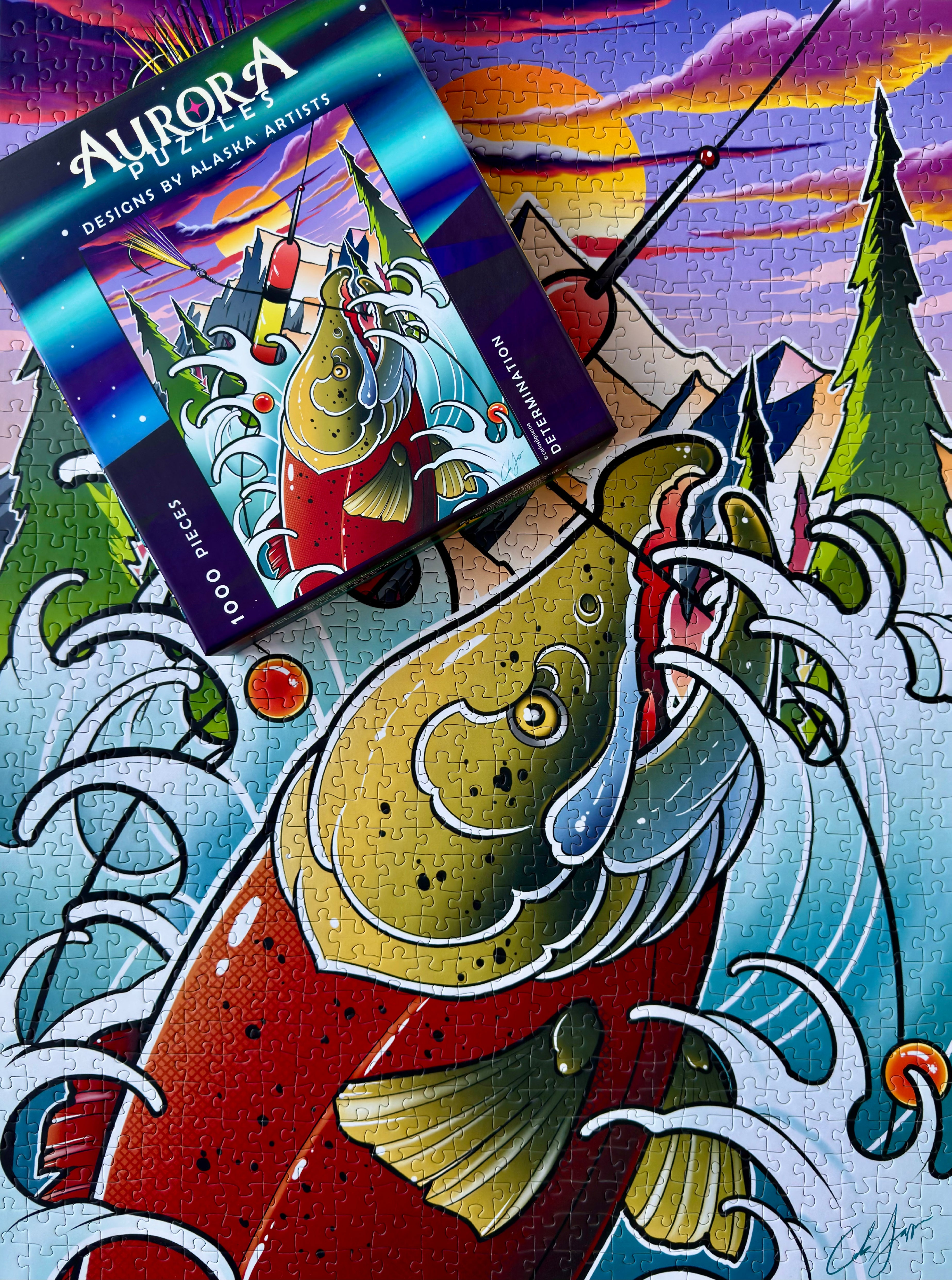 "DETERMINATION" 1000 Piece Puzzle