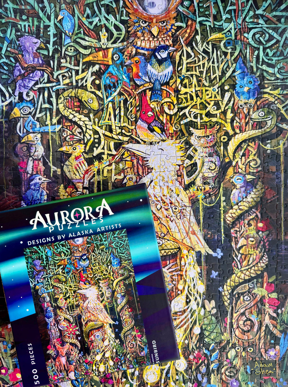 "SUNBIRD" 500 Piece Puzzle