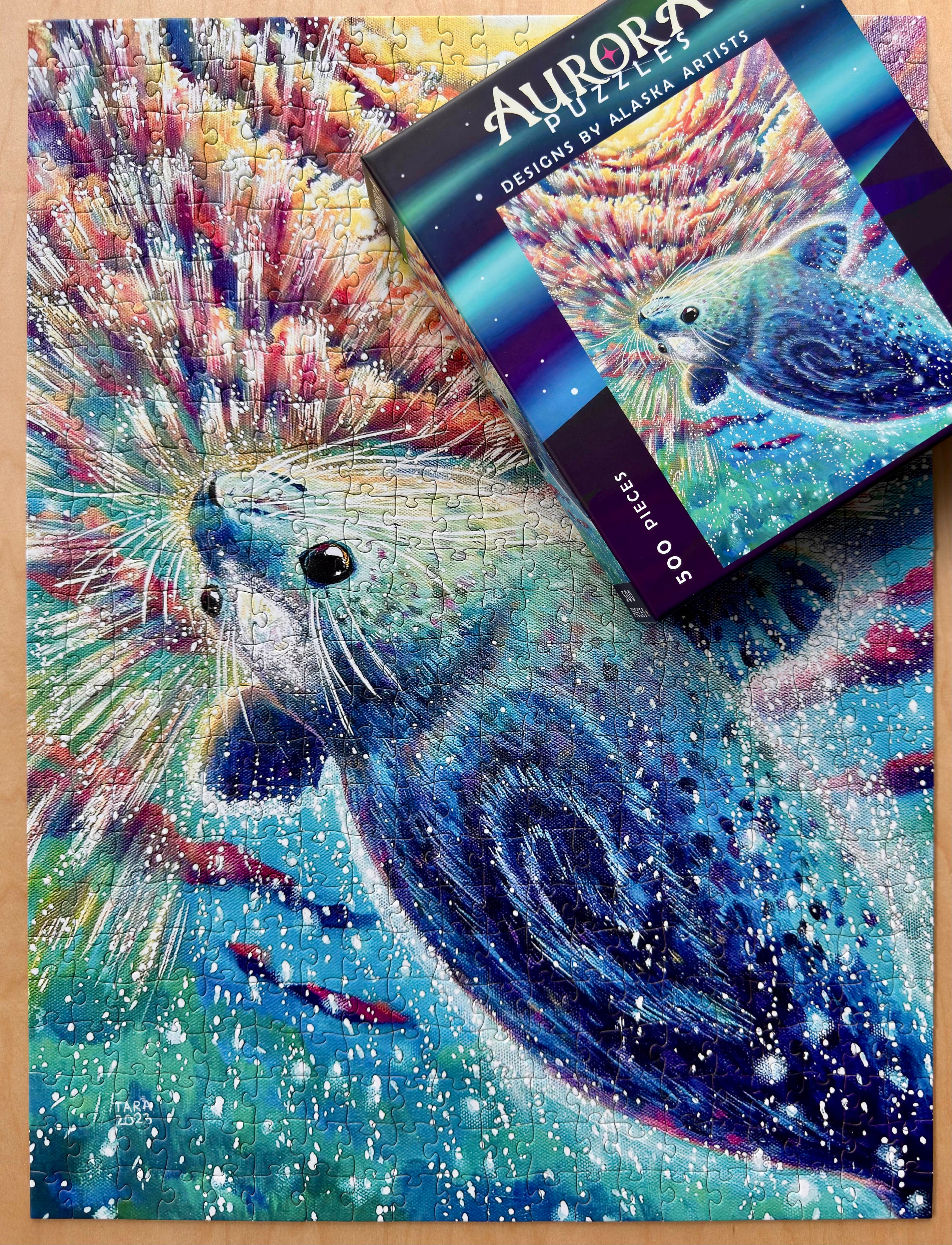 Aquatic Collection 4 Puzzles (500 Pieces)