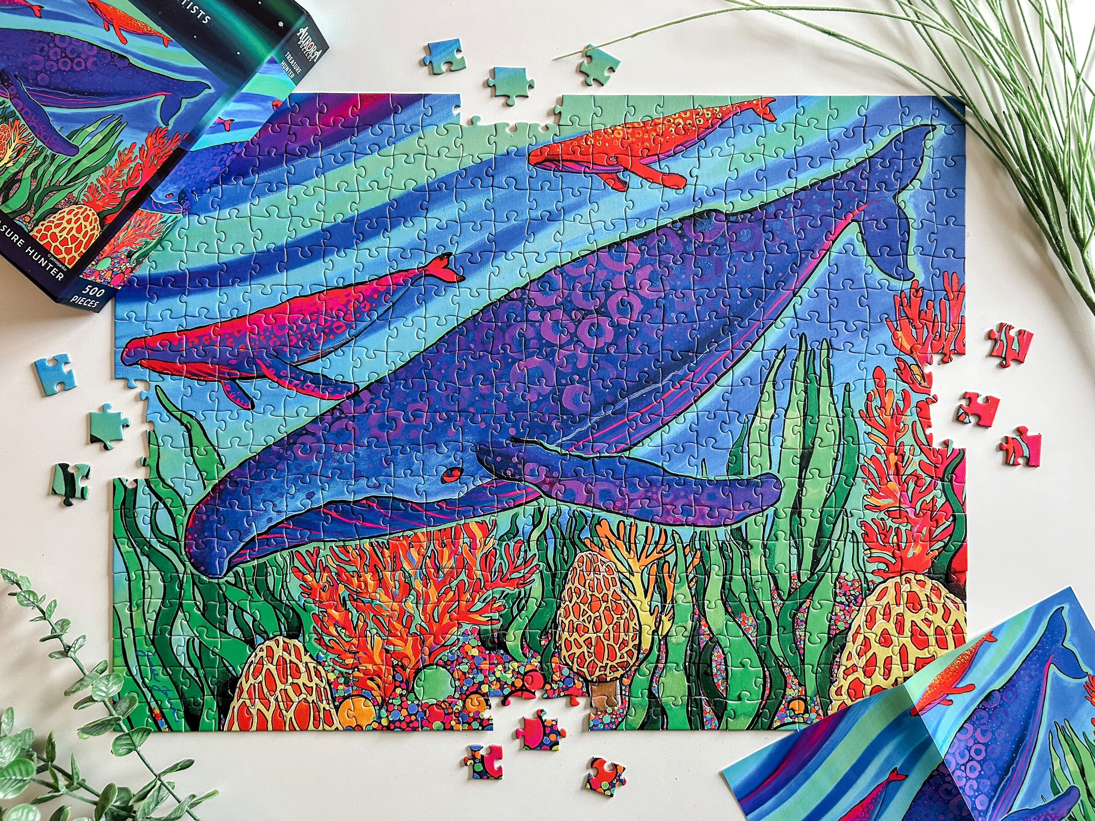 "TREASURE HUNTER" 500 Piece Puzzle