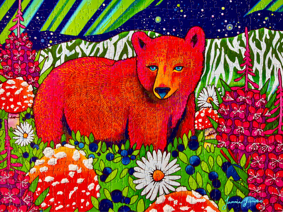 "BERRY BEAR" 500 Piece Puzzle