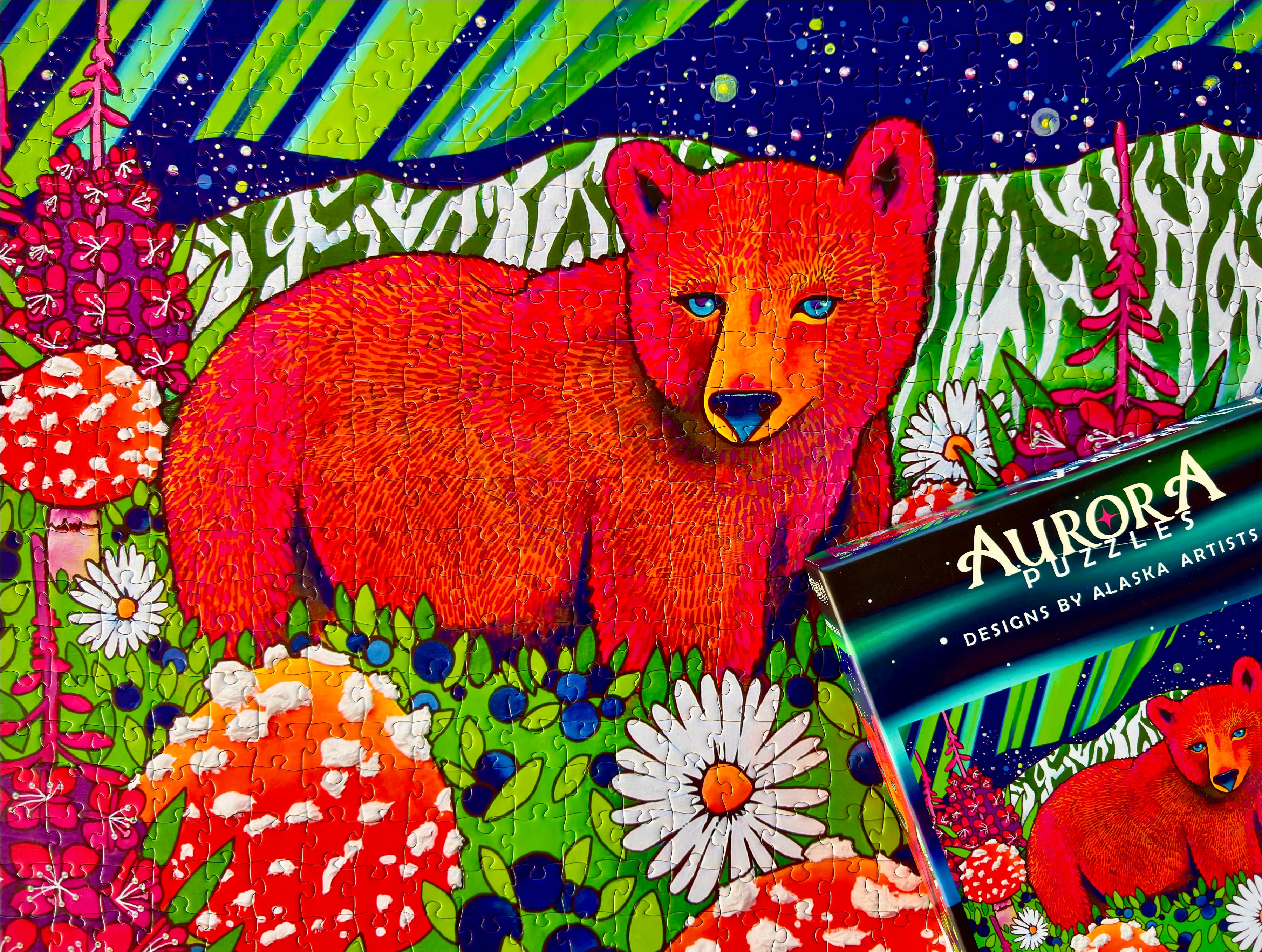 "BERRY BEAR" 500 Piece Puzzle