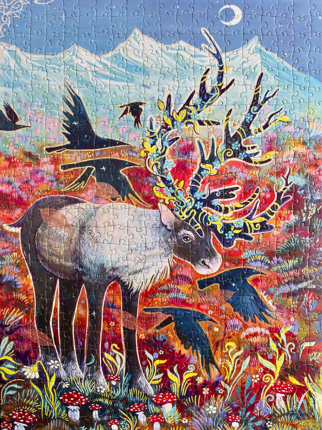 "CURIOUS CARIBOU" 500 Piece Puzzle