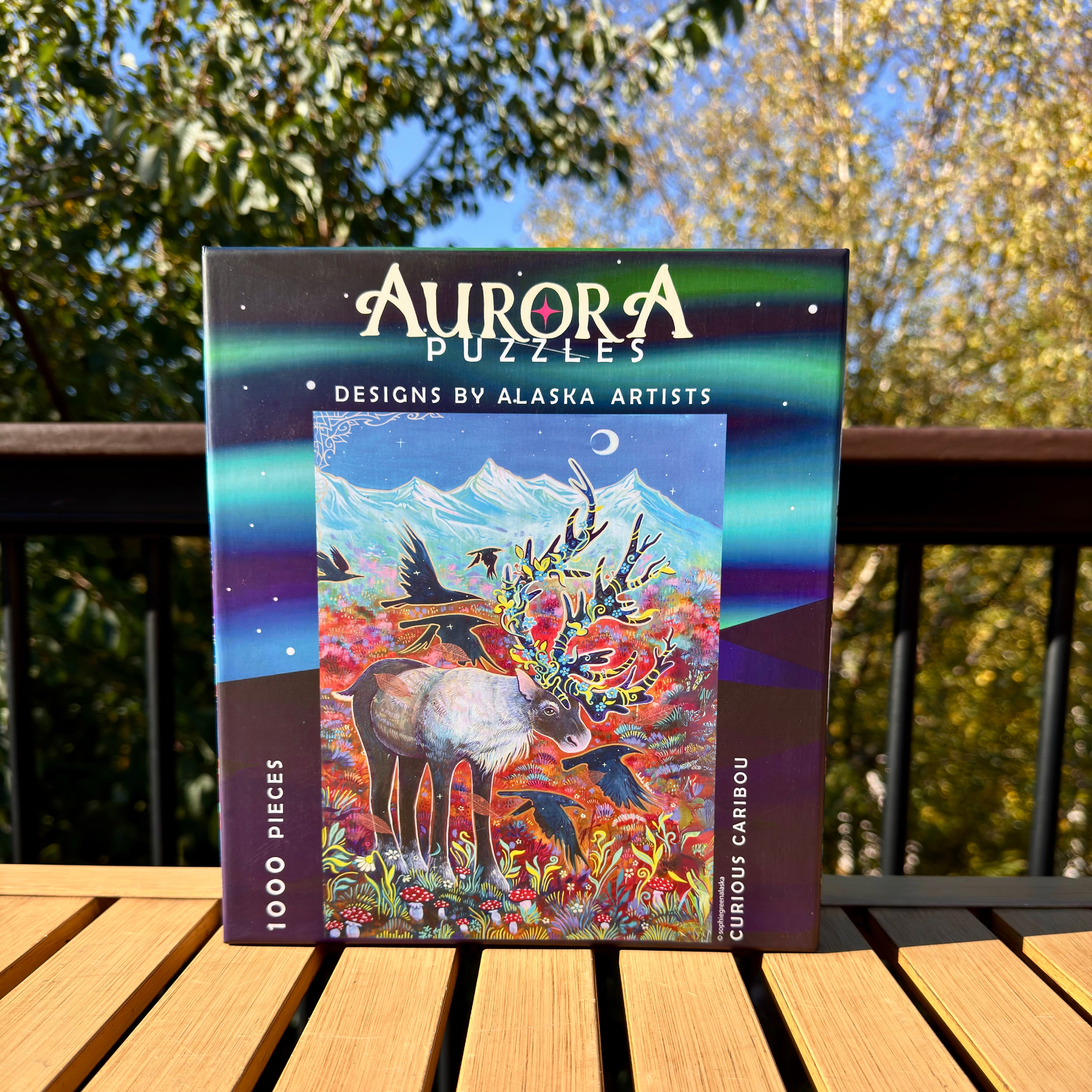 "CURIOUS CARIBOU" 1000 Piece Puzzle