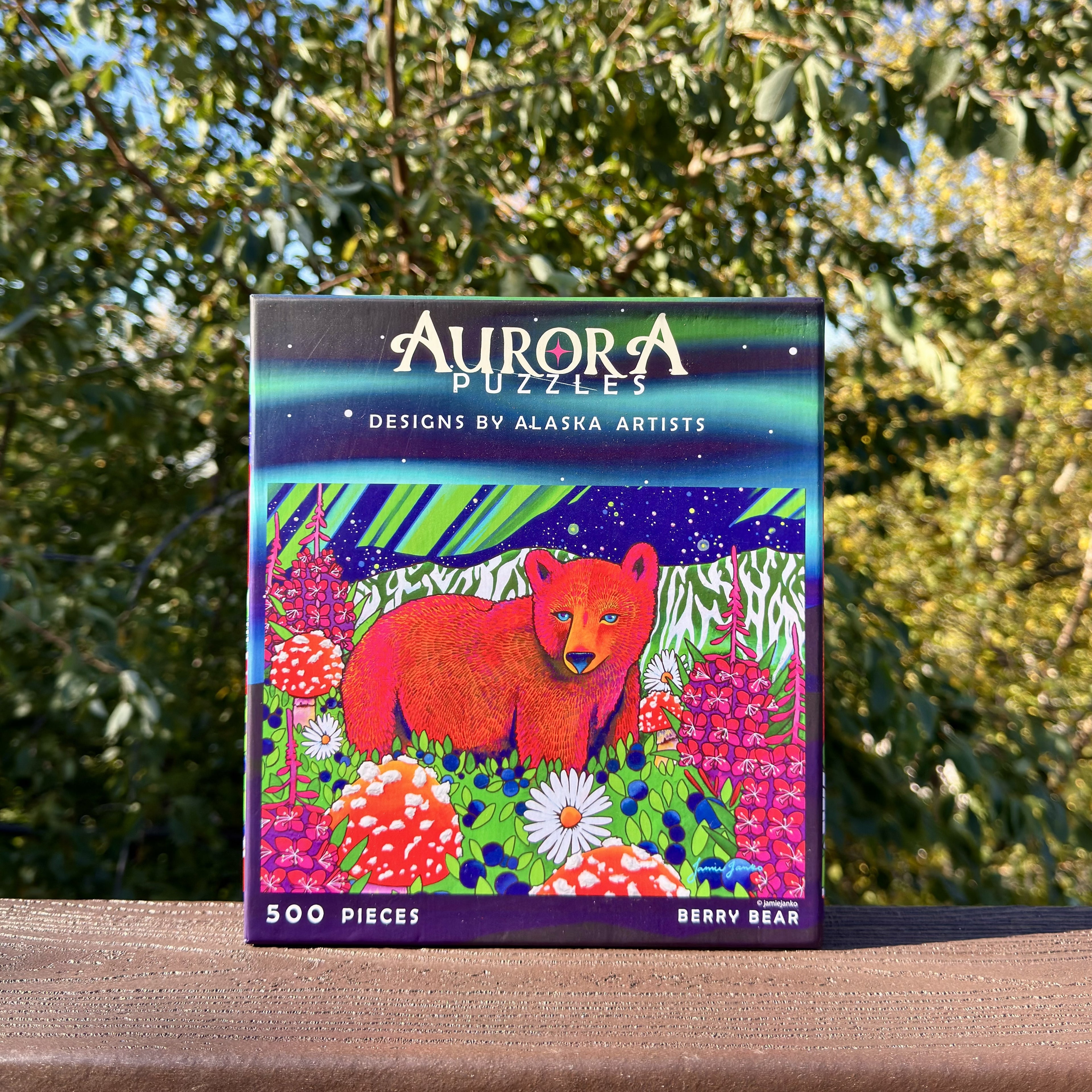 "BERRY BEAR" 500 Piece Puzzle
