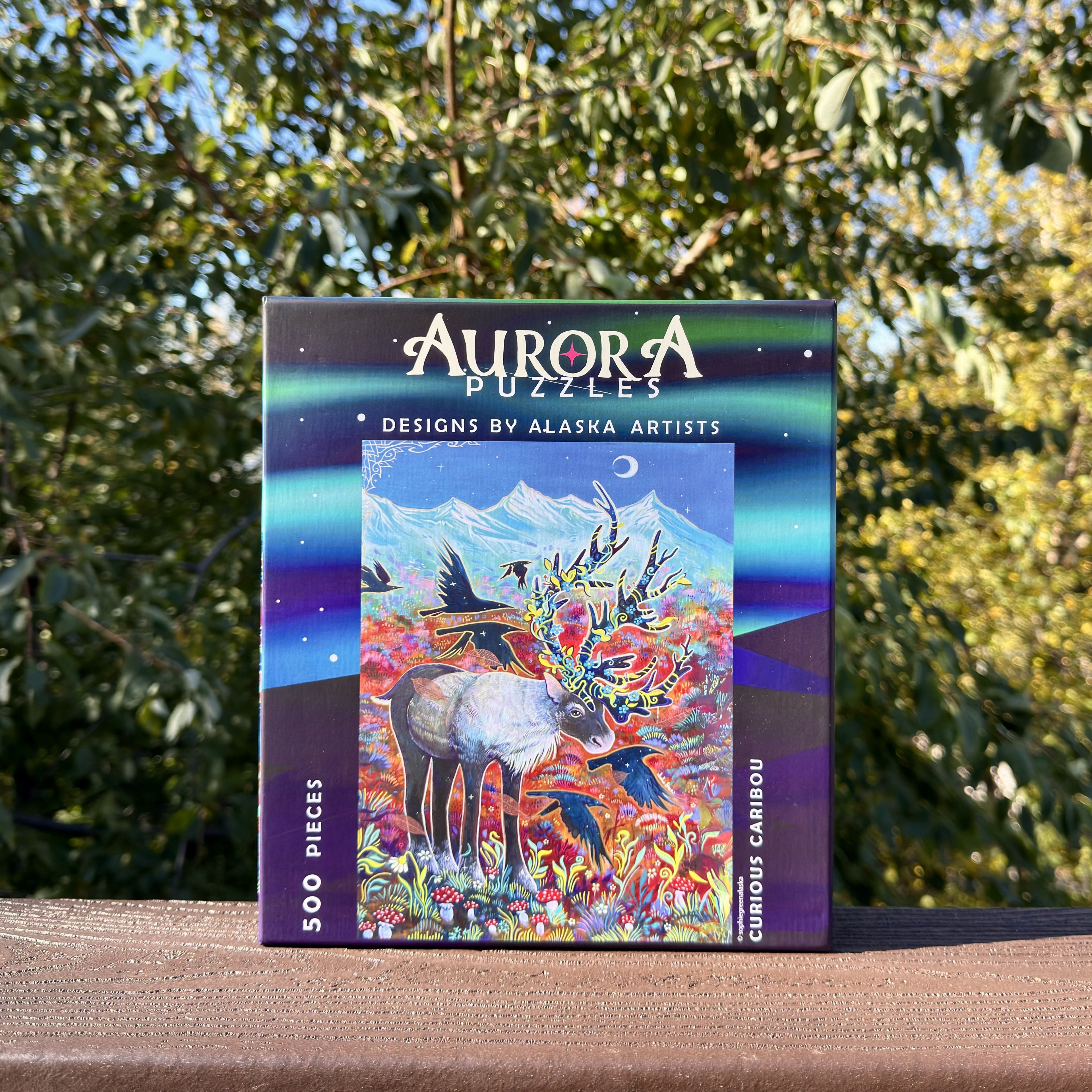 "CURIOUS CARIBOU" 500 Piece Puzzle