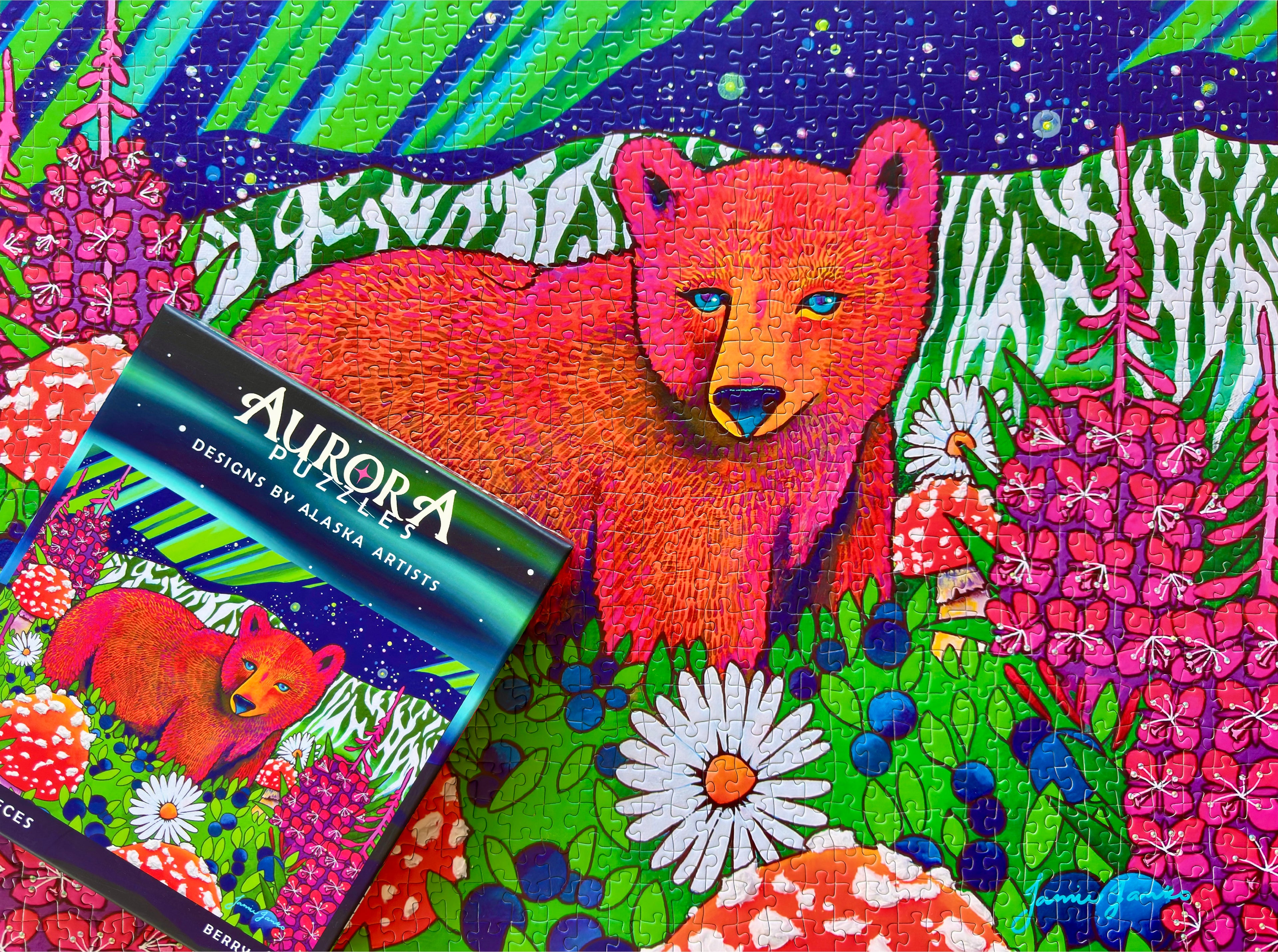 "BERRY BEAR" 1000 Piece Puzzle