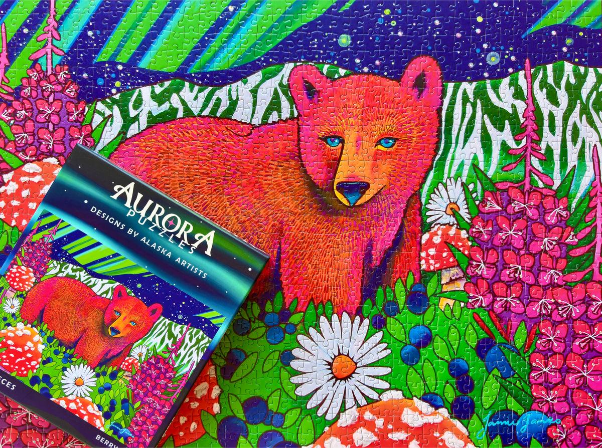"BERRY BEAR" 1000 Piece Puzzle