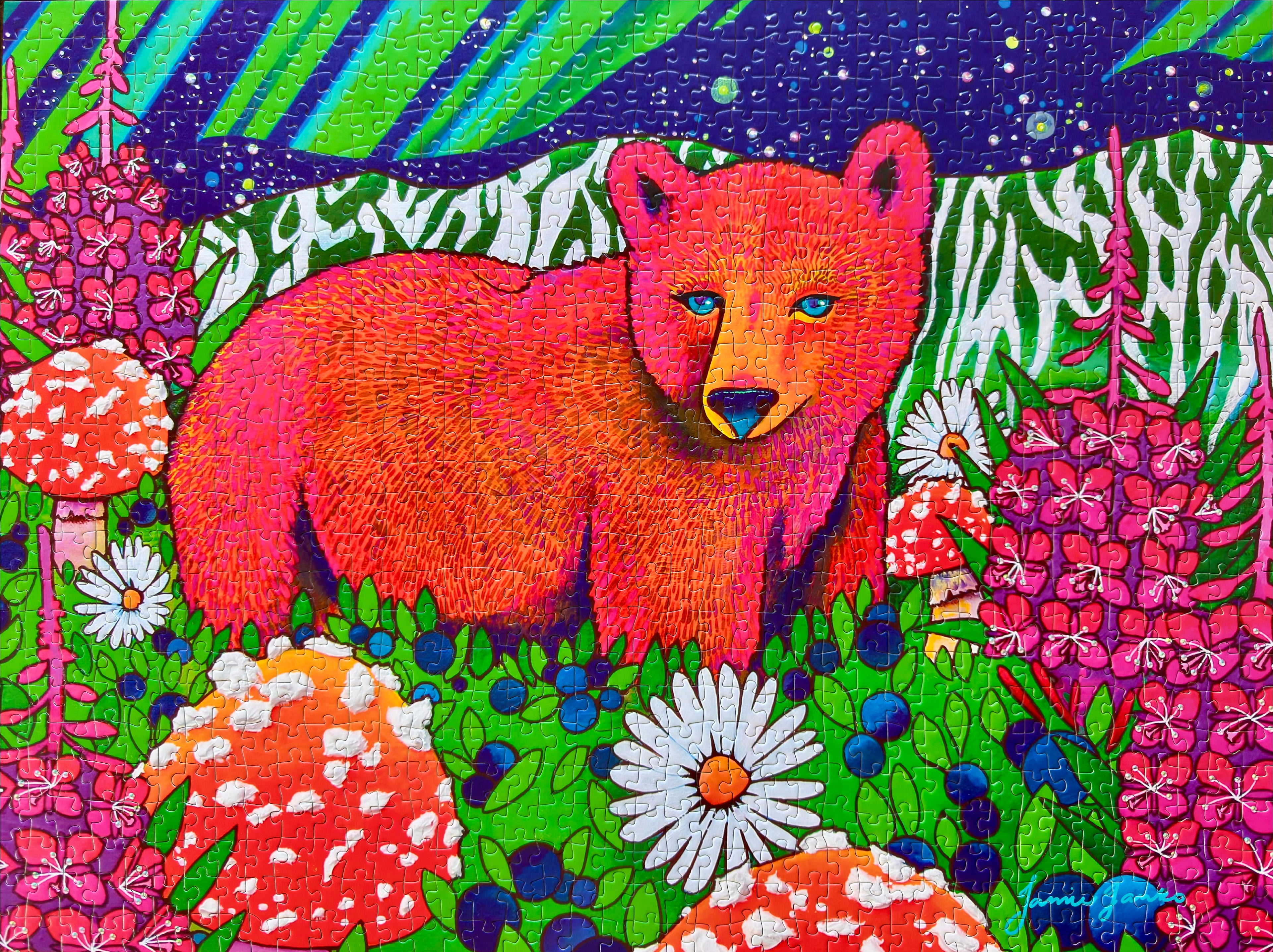 "BERRY BEAR" 1000 Piece Puzzle