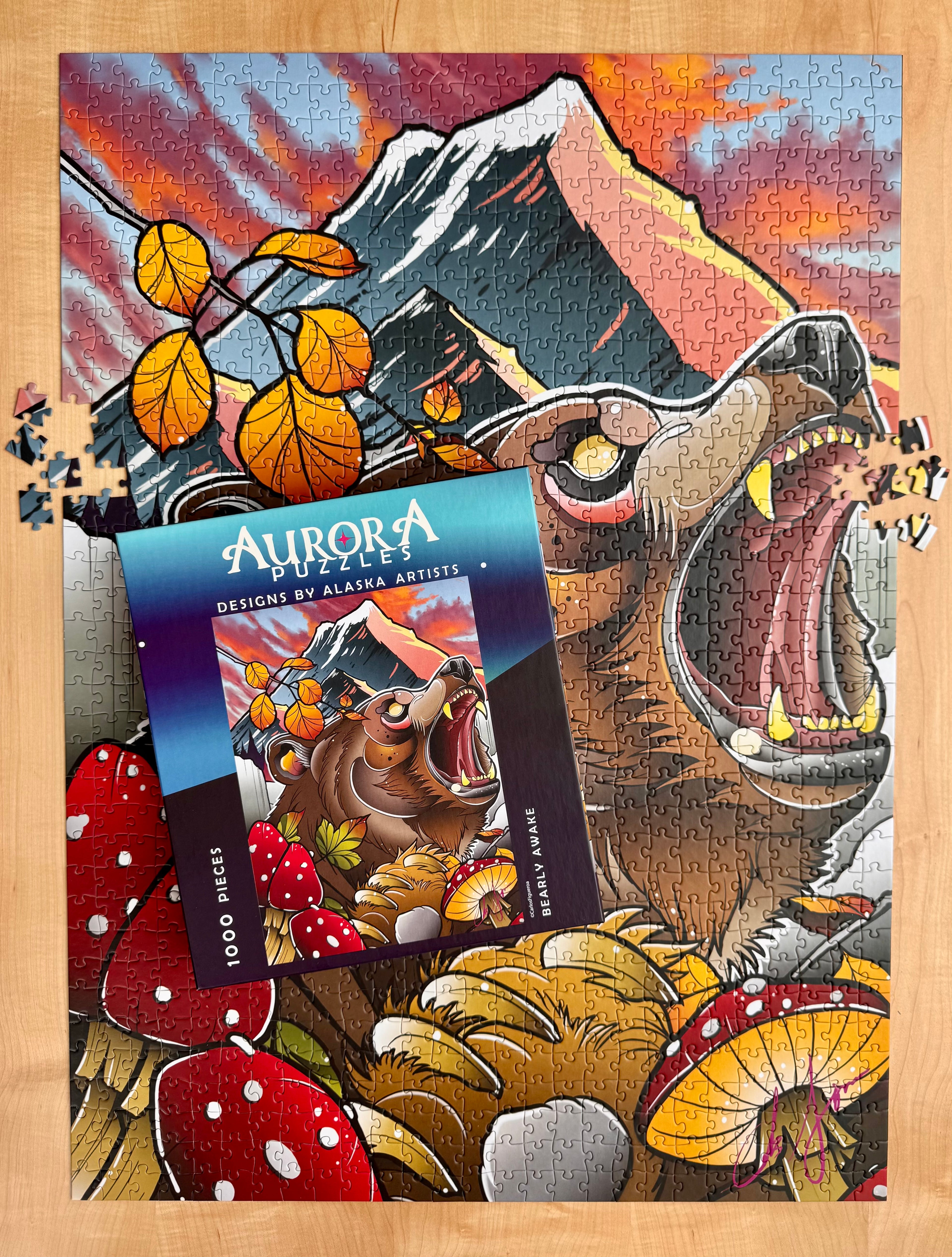 "BEARLY AWAKE" 1000 Piece Puzzle