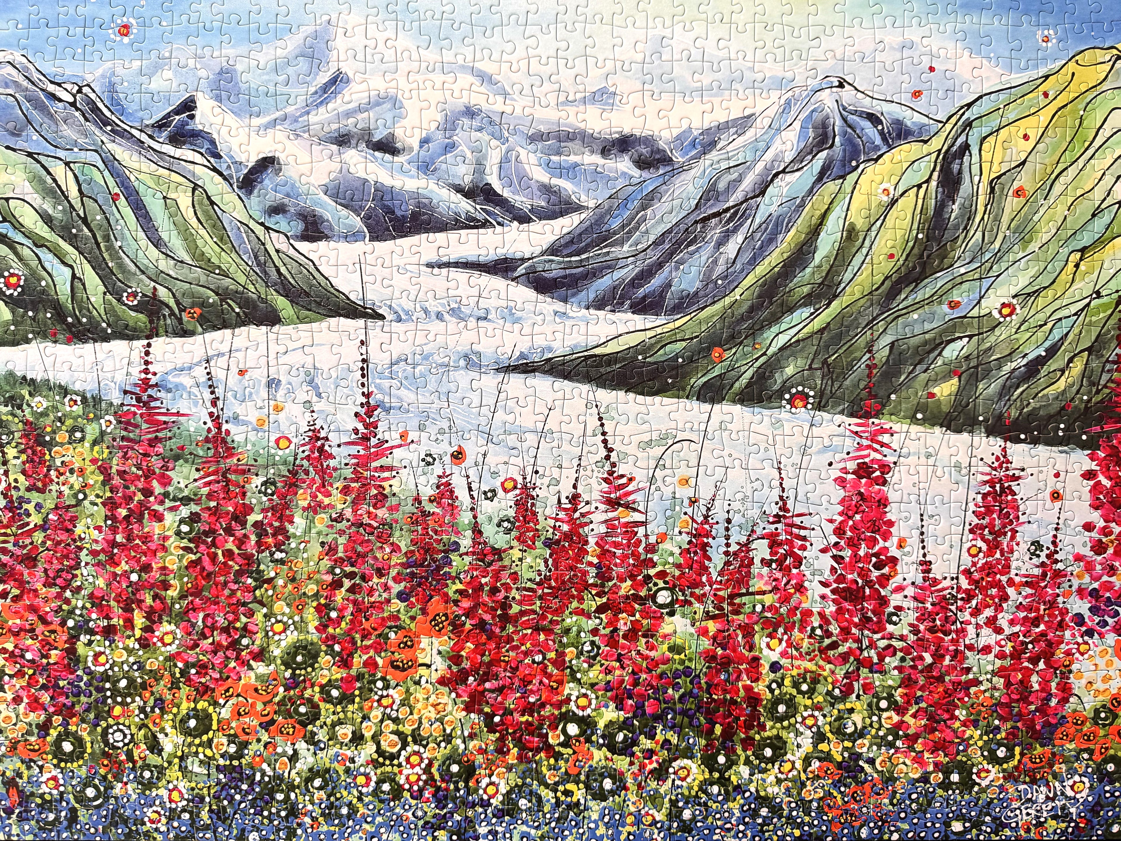 "MATANUSKA GLACIER" 1000 Piece Puzzle