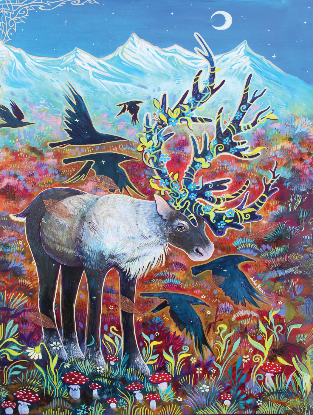 "CURIOUS CARIBOU" 500 Piece Puzzle