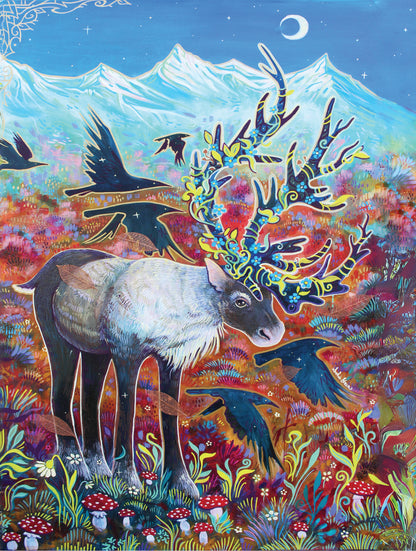 "CURIOUS CARIBOU" 500 Piece Puzzle