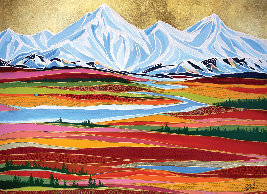 "DENALI FOOTHILLS" 1000 Piece Puzzle