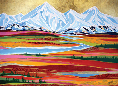 "DENALI FOOTHILLS" 1000 Piece Puzzle