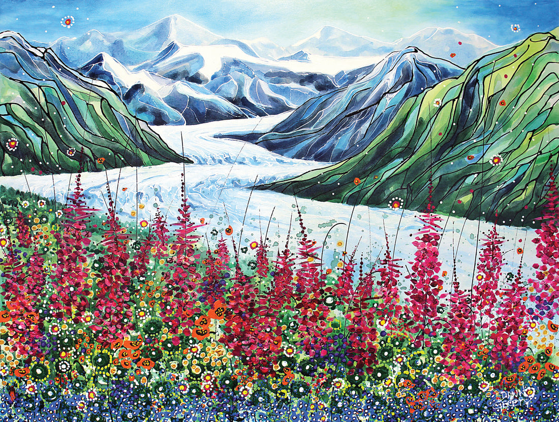 "MATANUSKA GLACIER" 500 Piece Puzzle