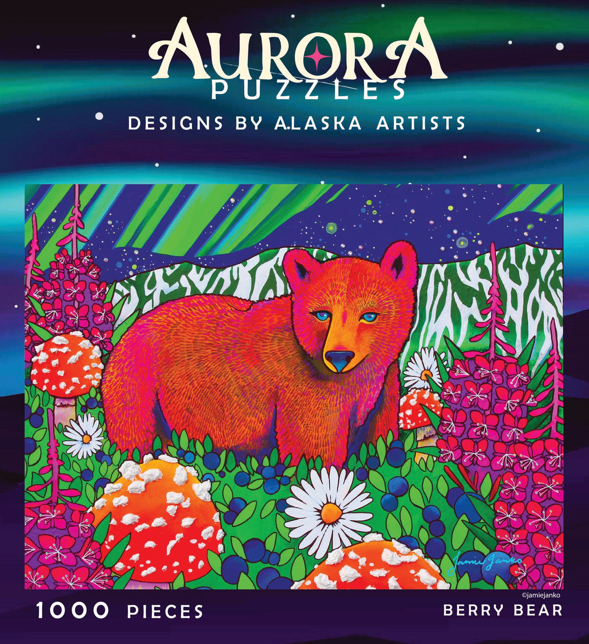 "BERRY BEAR" 1000 Piece Puzzle