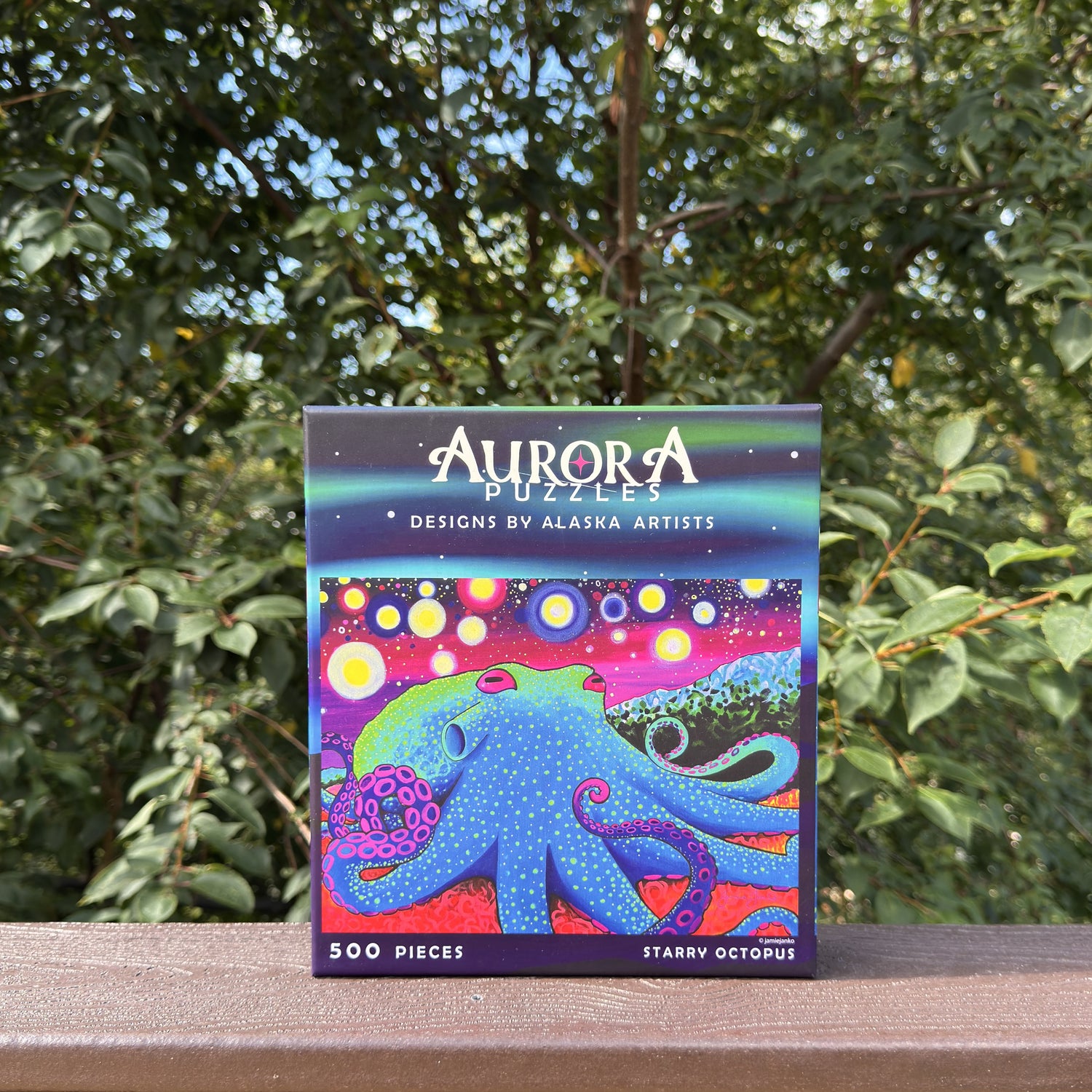 &quot;STARRY OCTOPUS&quot; 500 Piece Puzzle