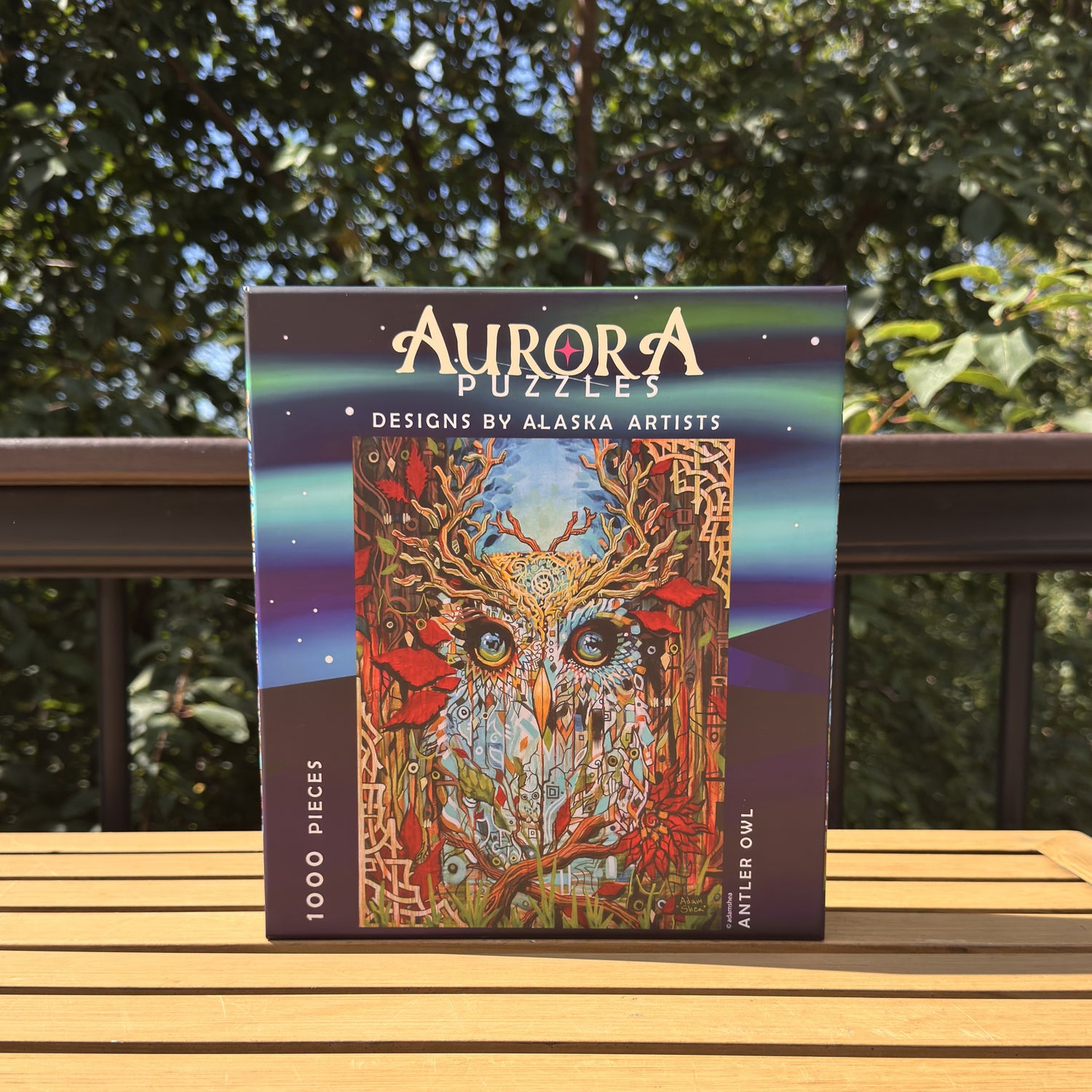 &quot;ANTLER OWL&quot; 1000 Piece Puzzle