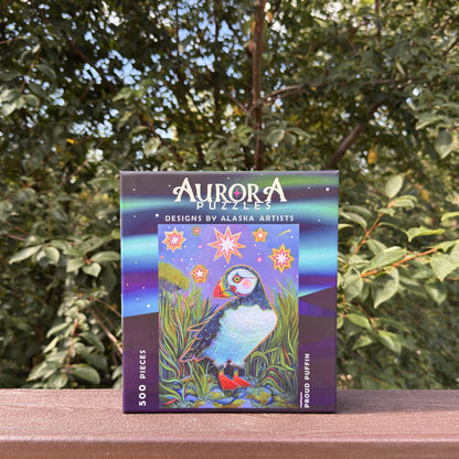 &quot;PROUD PUFFIN&quot; 500 Piece Puzzle