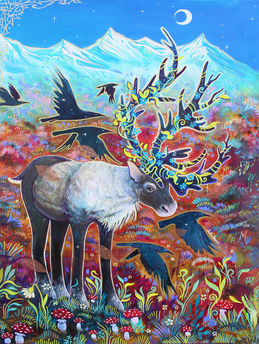 "CURIOUS CARIBOU" 500 Piece Puzzle
