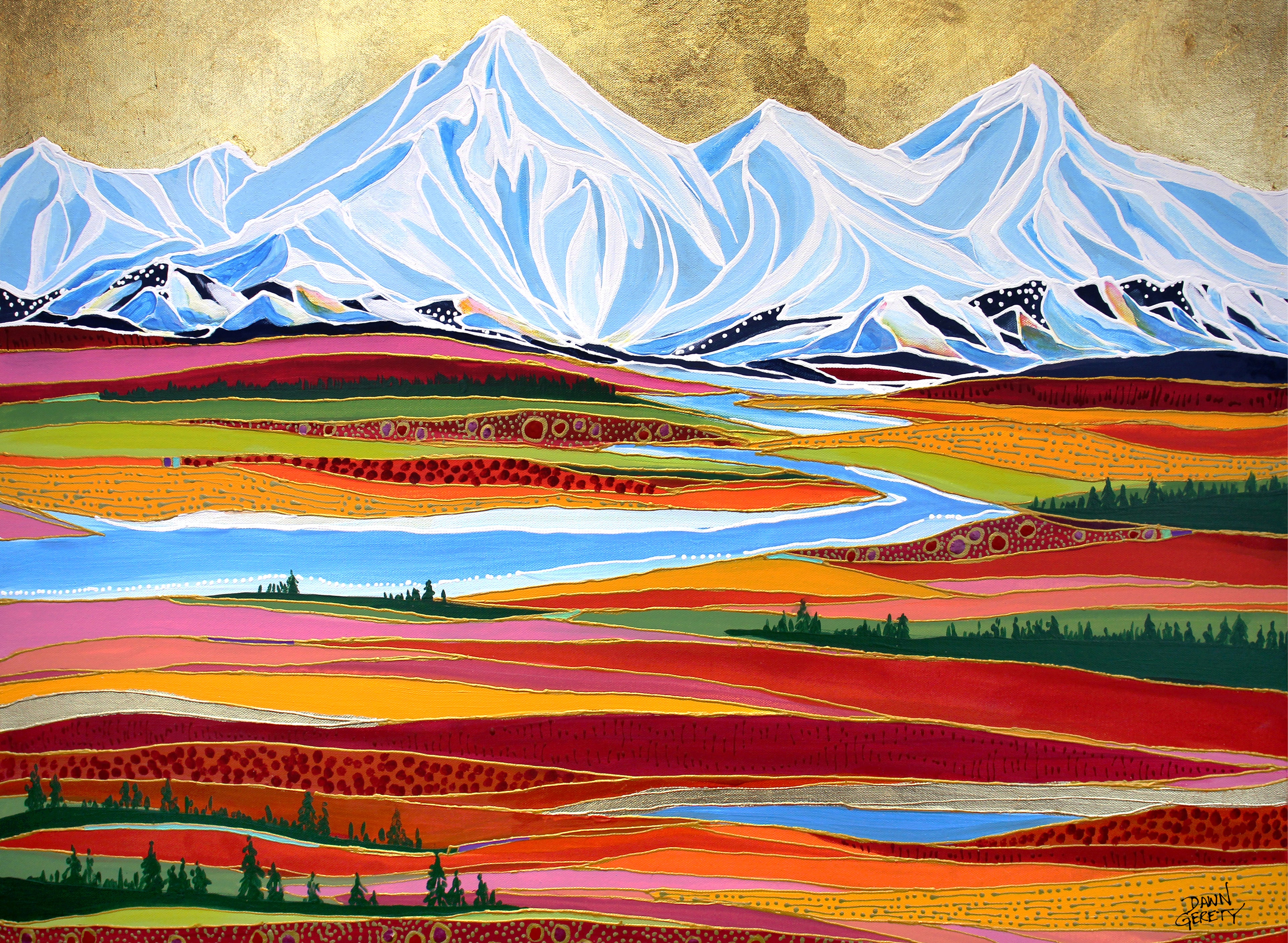 "DENALI FOOTHILLS" 1000 Piece Puzzle