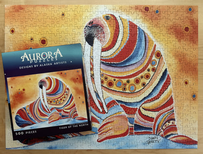 "TIGER OF THE NORTH" 500 Piece Puzzle