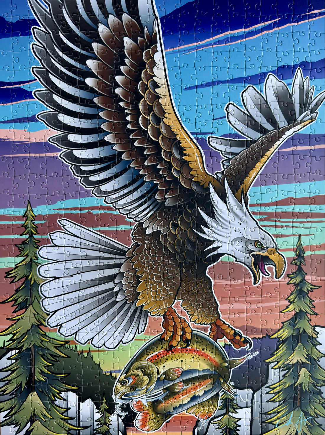 "SPIRITED AWAY" 500 Piece Puzzle