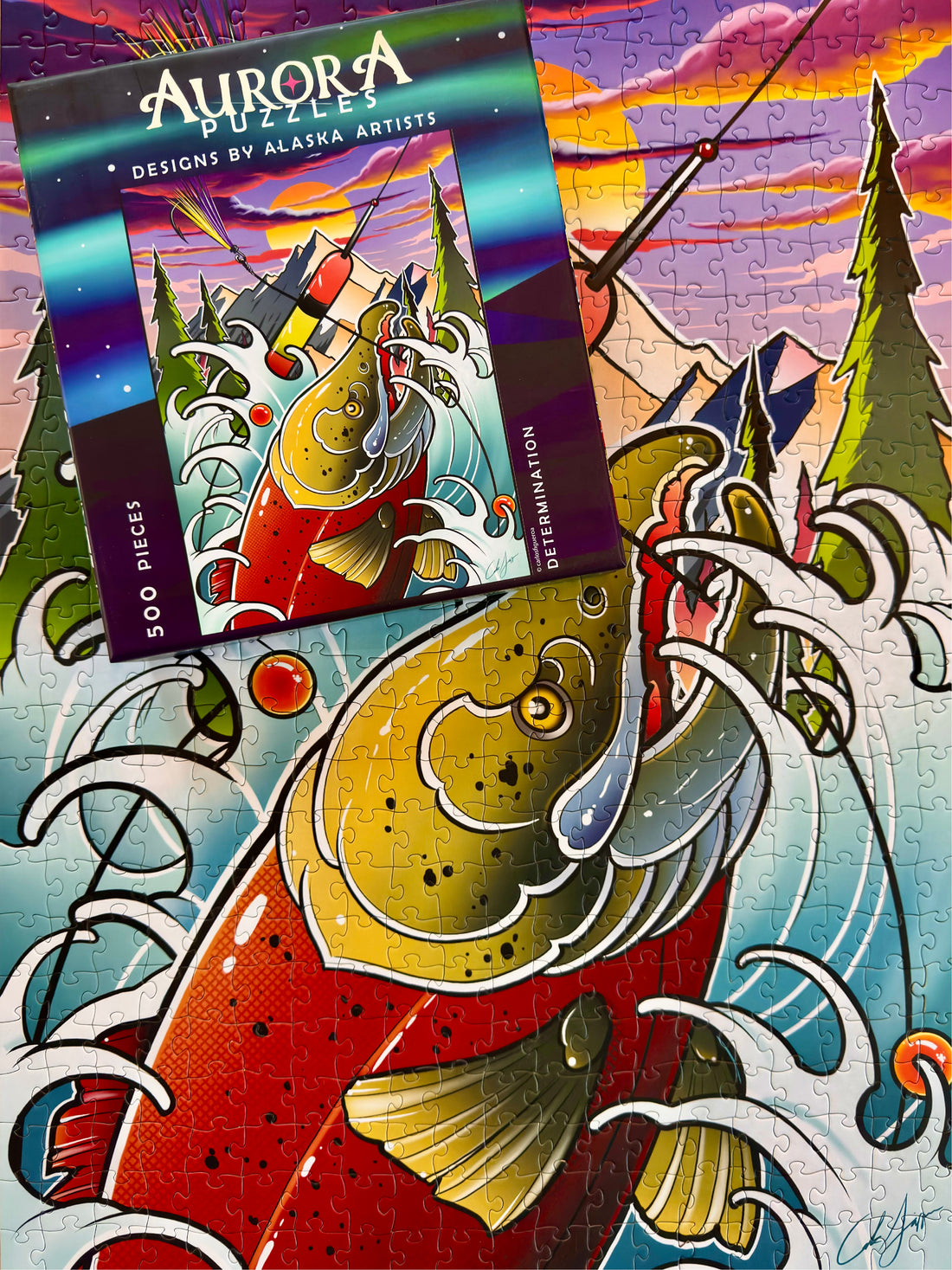 "DETERMINATION" 500 Piece Puzzle