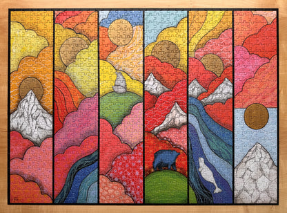 "ALPENGLOW FIZZ" 1000 Piece Puzzle