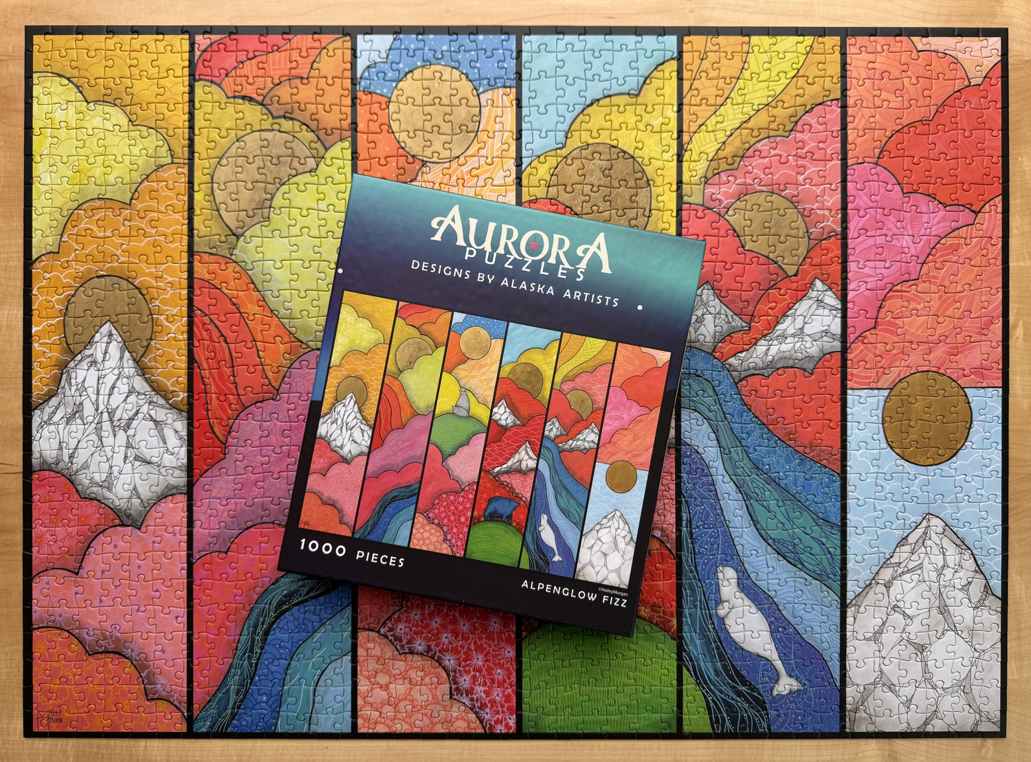"ALPENGLOW FIZZ" 1000 Piece Puzzle