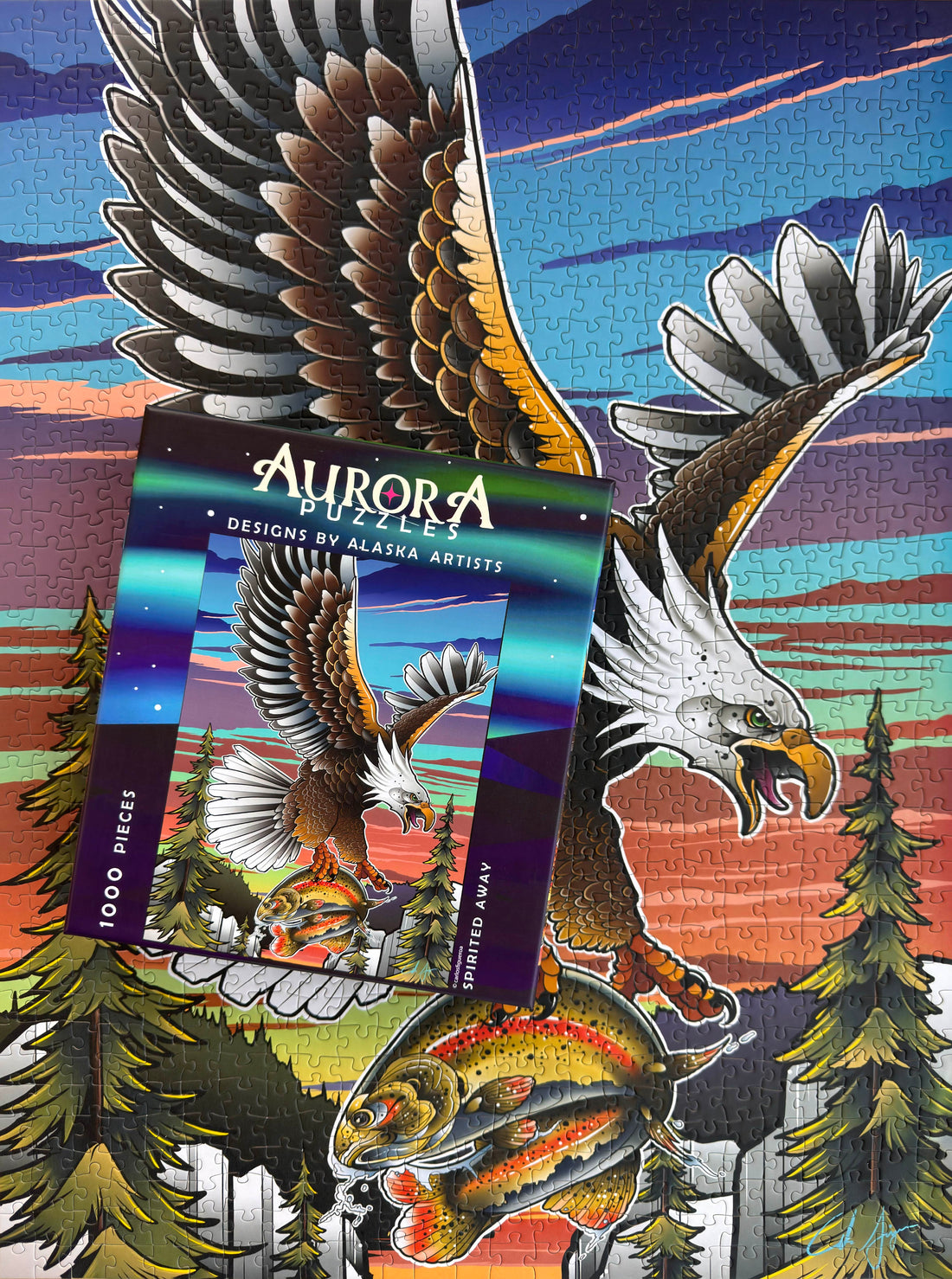 Artist Bundle - Carlos Figueroa 2 Puzzles (1000 Pieces)