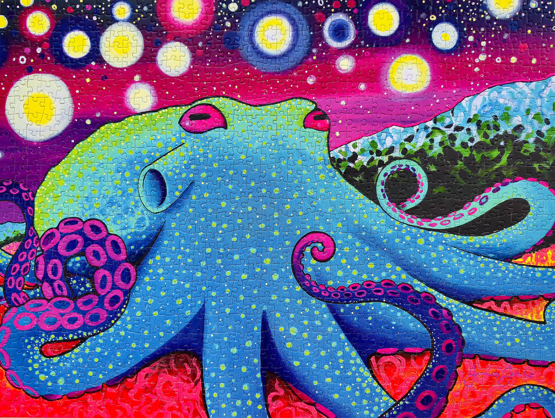 &quot;STARRY OCTOPUS&quot; 1000 Piece Puzzle