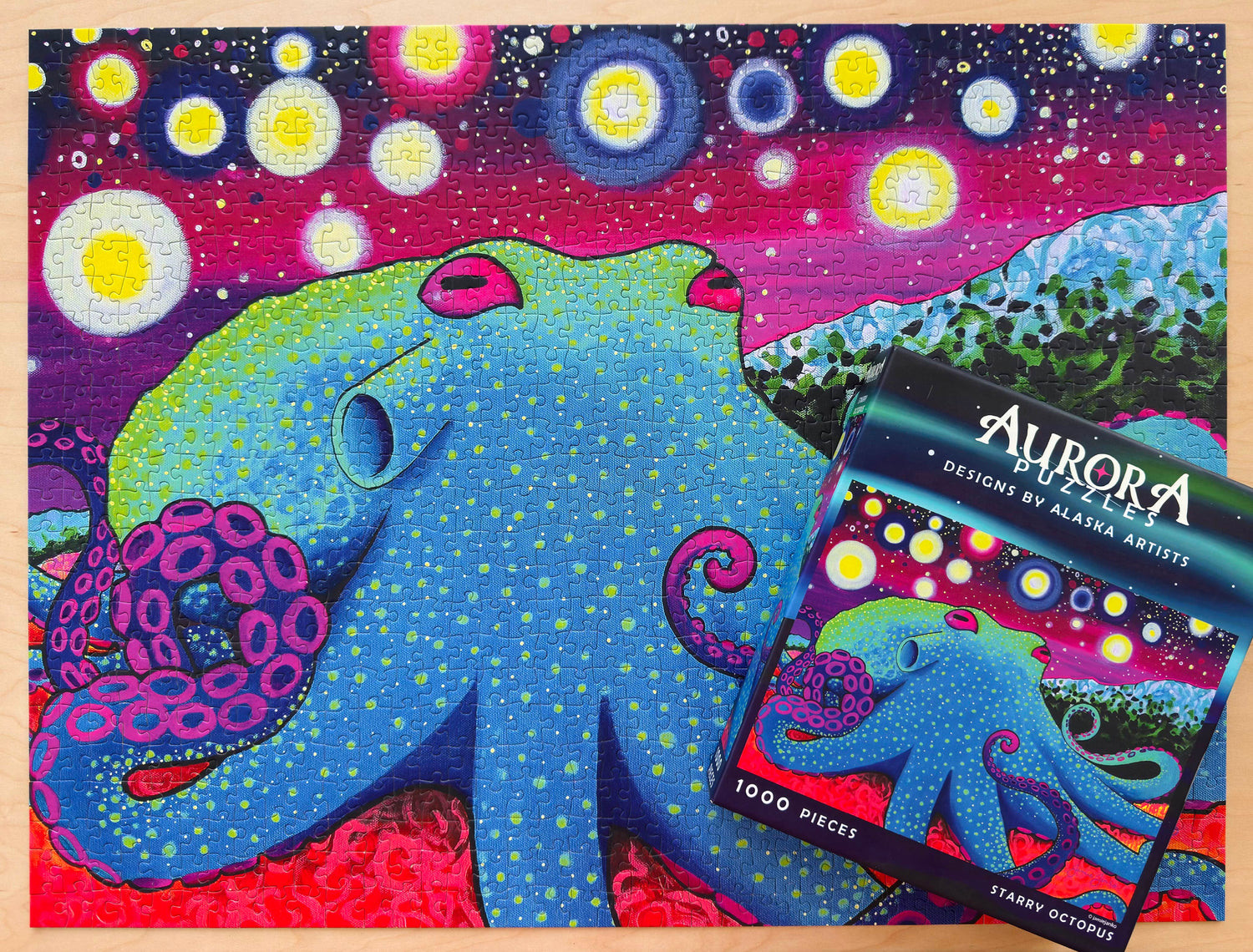 Aquatic 4 Puzzles (1000 Pieces)