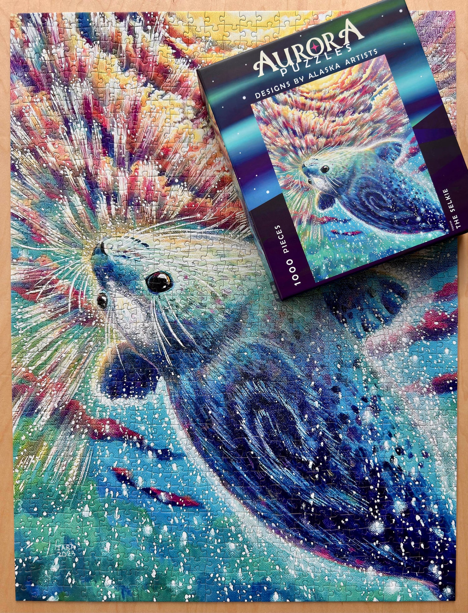 Aquatic 4 Puzzles (1000 Pieces)