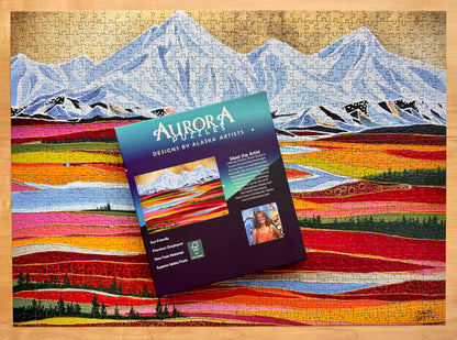 "DENALI FOOTHILLS" 1000 Piece Puzzle
