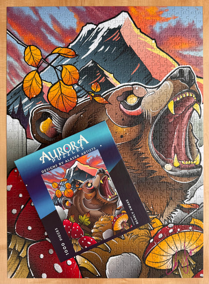 "BEARLY AWAKE" 1000 Piece Puzzle
