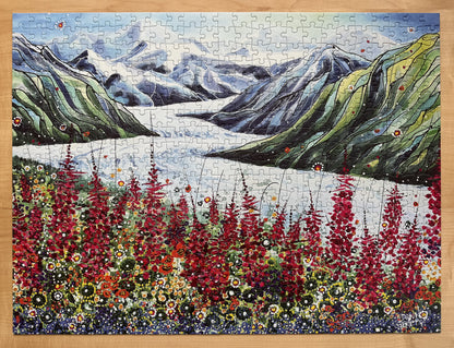 "MATANUSKA GLACIER" 500 Piece Puzzle
