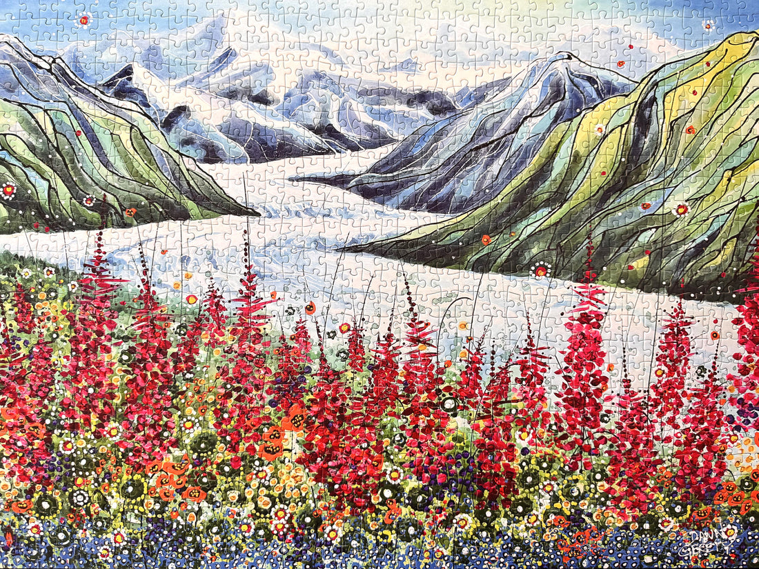 &quot;MATANUSKA GLACIER&quot; 1000 Piece Puzzle
