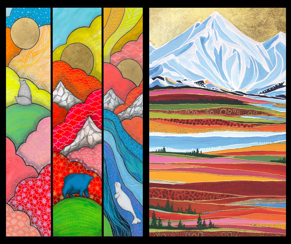 Spring Landscape Bundle - 2 Puzzles (1000 Pieces)